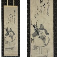 仙厓義梵 渡唐天神像