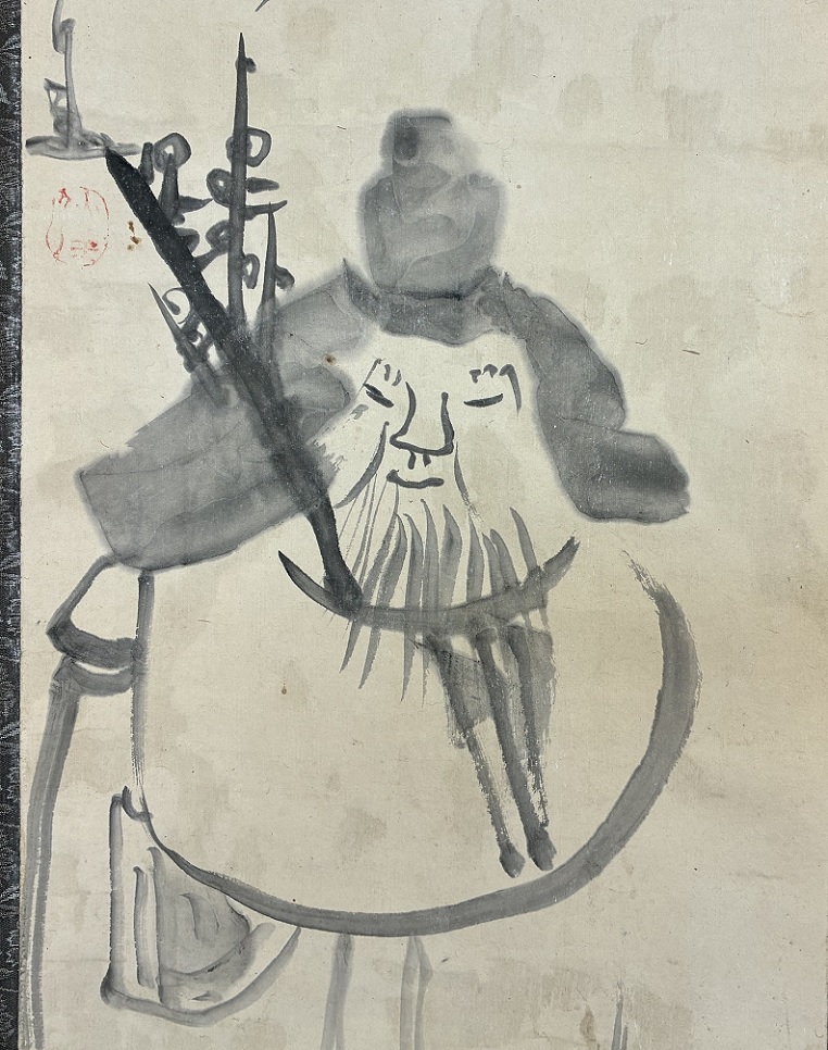 仙厓義梵　渡唐天神像